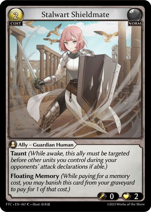 Stalwart Shieldmate [FTC - 047] – Hobby Stop TCG