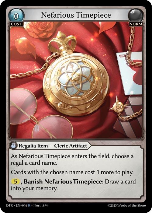 Nefarious Timepiece