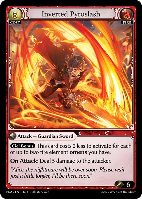 Inverted Pyroslash (Curio Foil)