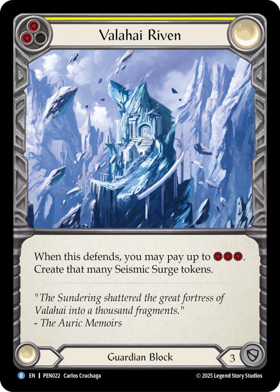 Valahai Riven (Yellow)