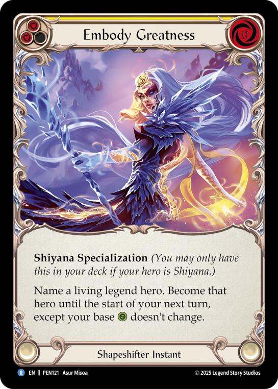 Embody Greatness (Yellow)