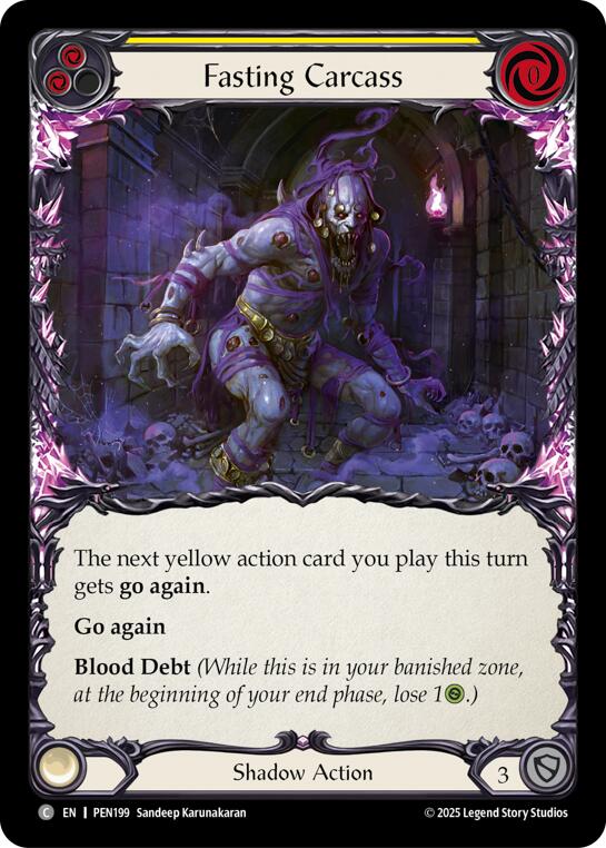 Fasting Carcass (Yellow)