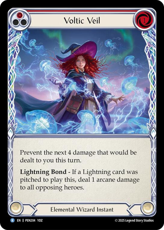 Voltic Veil (Red)