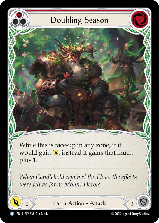 Doubling Season (Red)