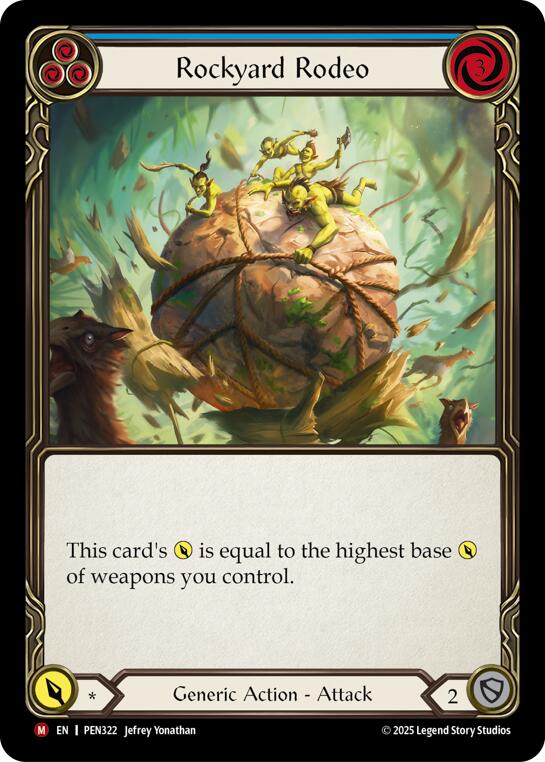 Rockyard Rodeo (Blue)