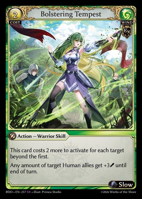 Bolstering Tempest