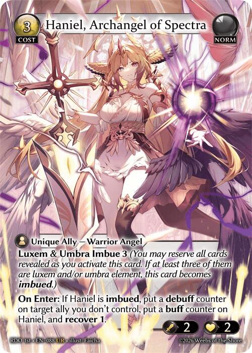 Haniel, Archangel of Spectra