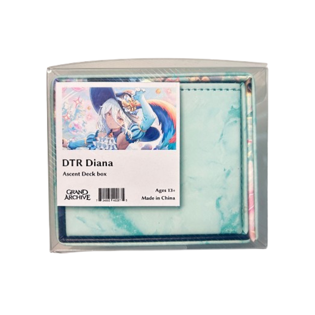 Grand Archive - DTR Diana Ascent Deck Box – Hobby Stop TCG Grand Archive - DTR Diana Ascent Deck Box – Hobby Stop TCG