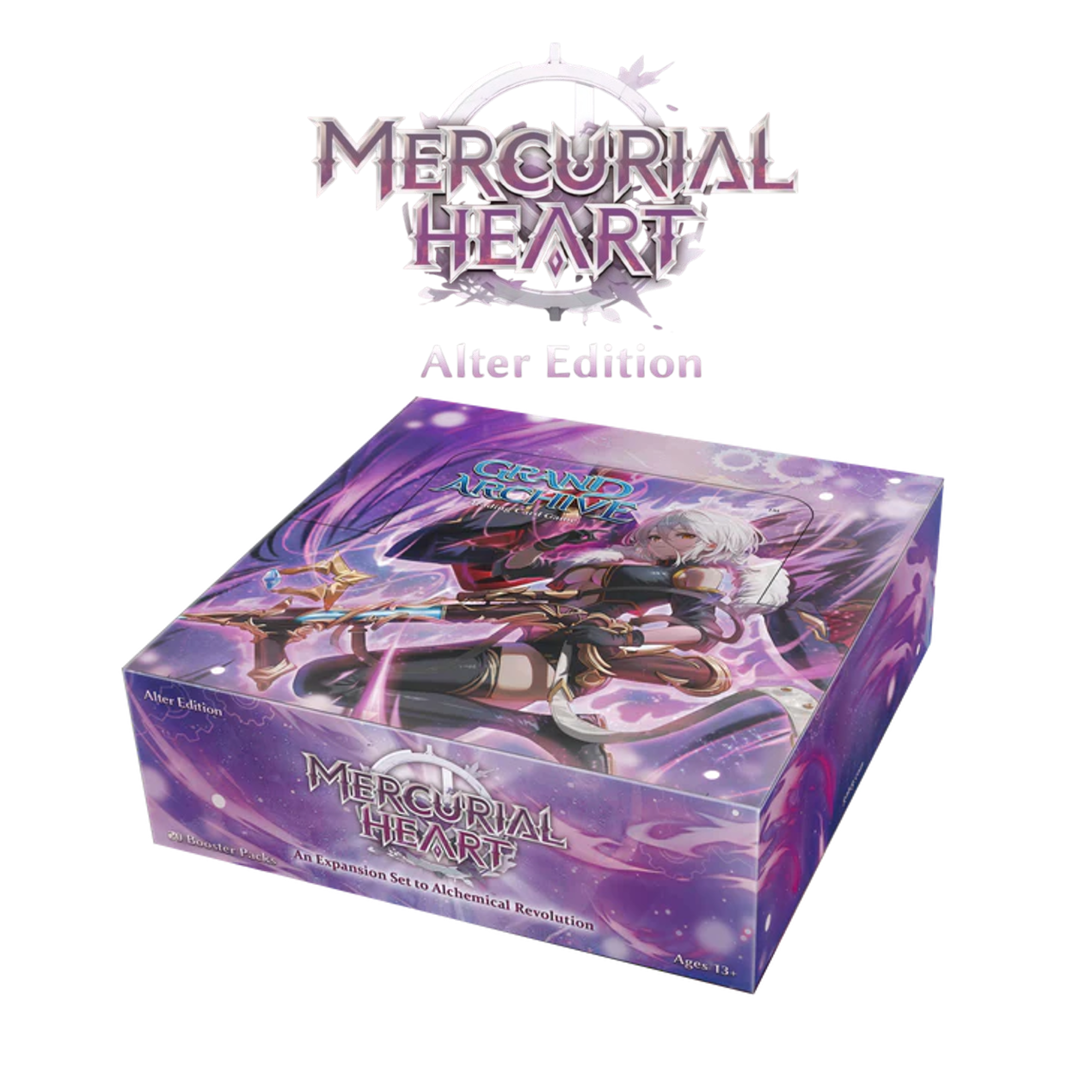 Grand Archive: Mercurial Heart Alter Edition Booster Box – Hobby Grand Archive: Mercurial Heart Alter Edition Booster Box – Hobby