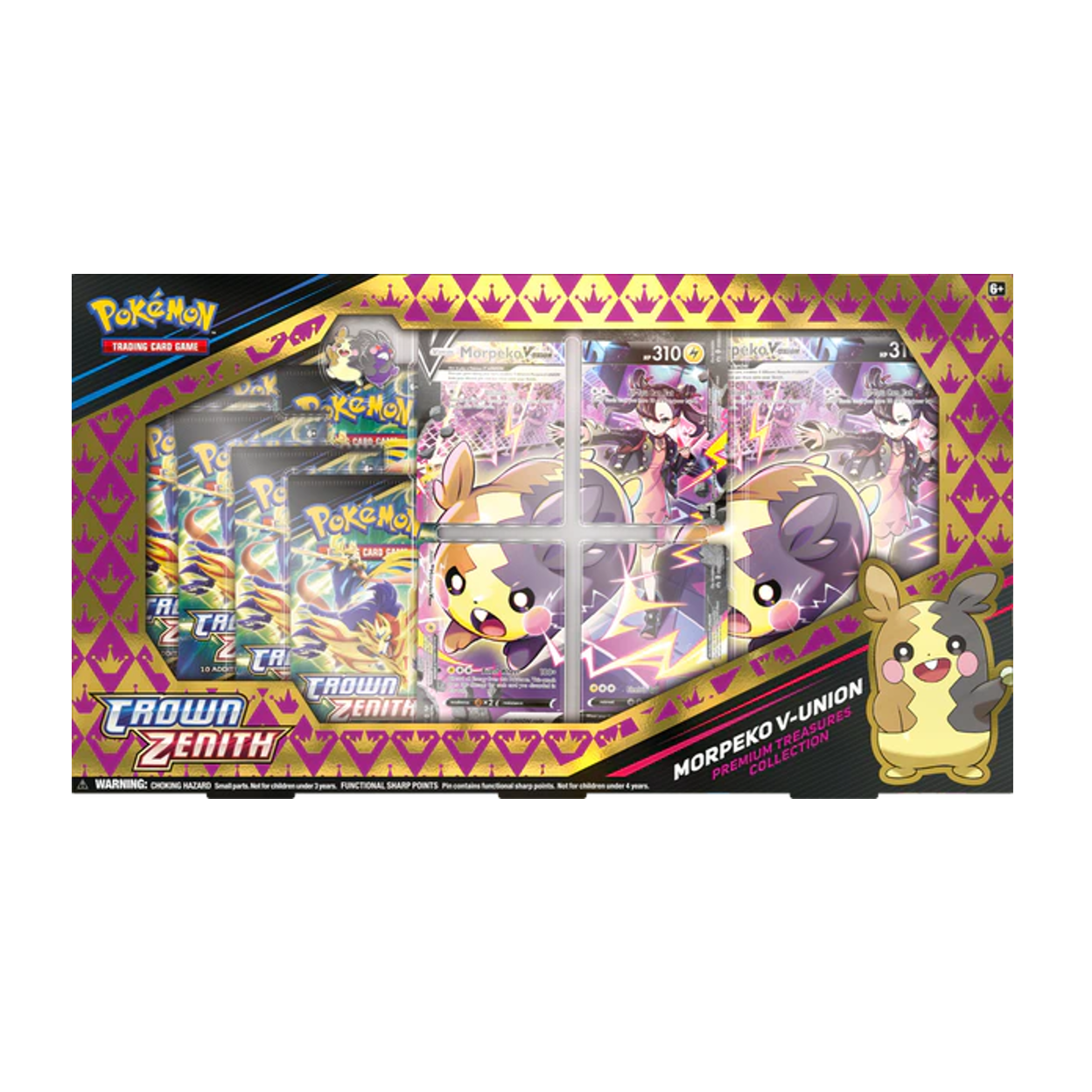 Pokémon SWSH12.5 Crown Zenith - Morpeko V-UNION Premium Treasures Collection