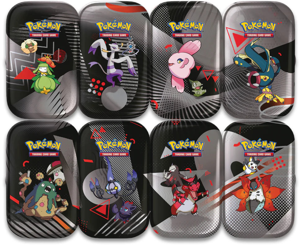 Pokémon SV10.5 Unova 8ct Mini Tin Display