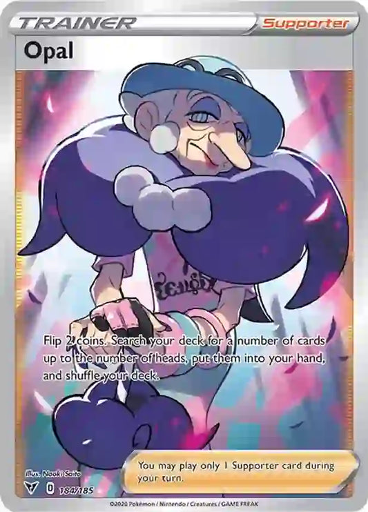 Opal (Full Art)[184/185] - SWSH04: Vivid Voltage