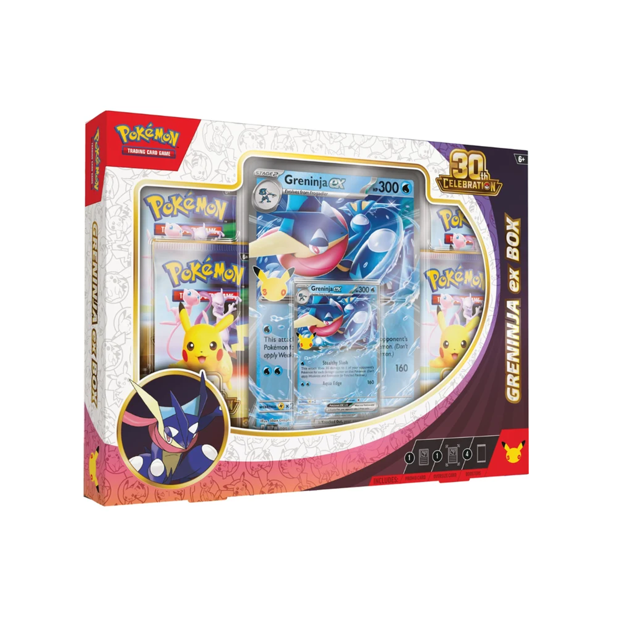 Pokemon 30th Celebration Greninja Ex Box
