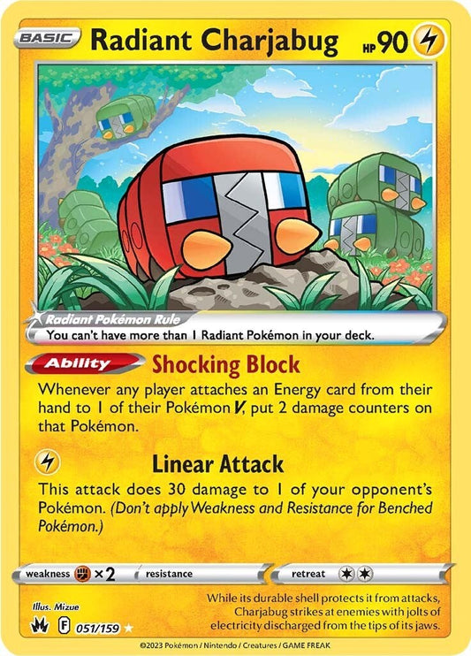 Radiant Charjabug [CRZ - 051/159]