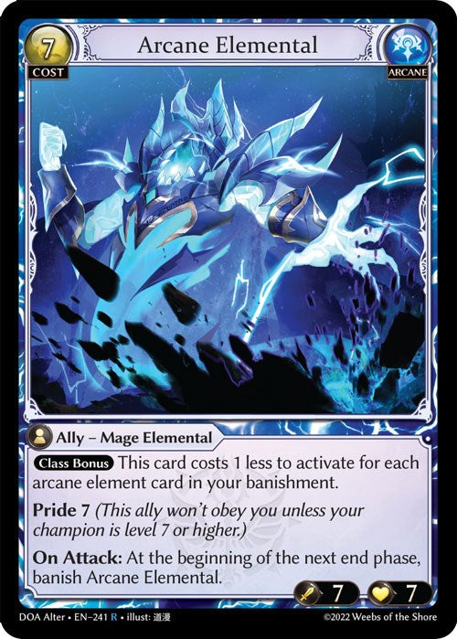 Arcane Elemental [DOA Alter - 241]