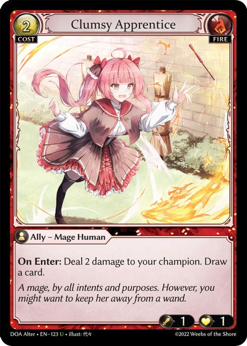Clumsy Apprentice [DOA Alter - 123]