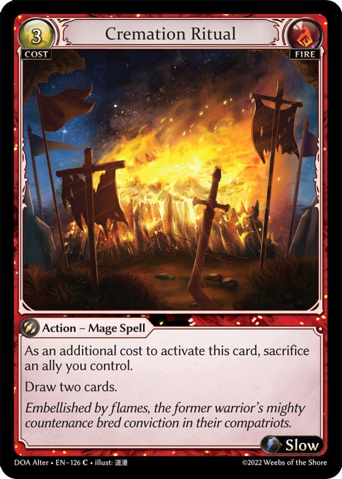 Cremation Ritual [DOA Alter - 126]
