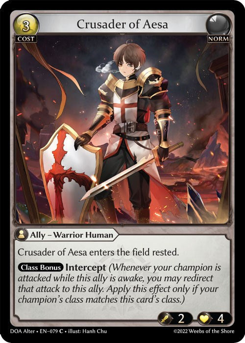Crusader of Aesa [DOA Alter - 079]
