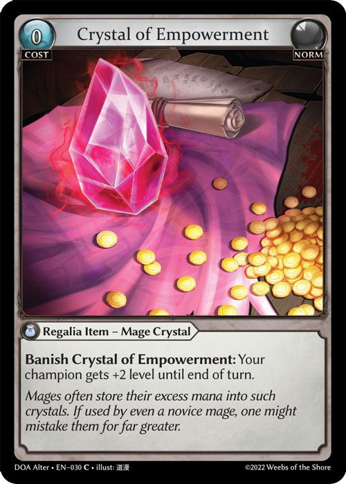 Crystal of Empowerment [DOA Alter - 030]