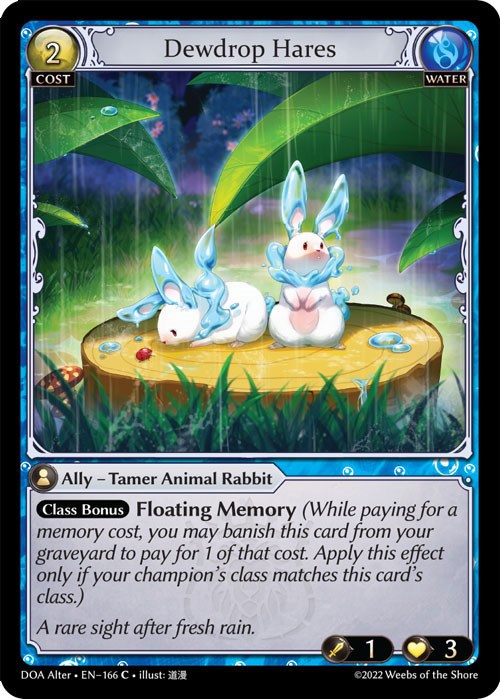 Dewdrop Hares [DOA Alter - 166]