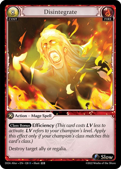 Disintegrate [DOA Alter - 128]