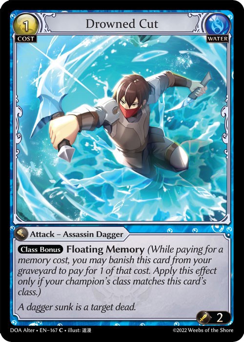 Drowned Cut [DOA Alter - 167]