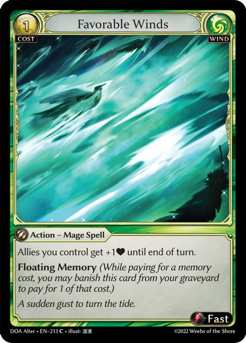 Favorable Winds [DOA Alter - 213]
