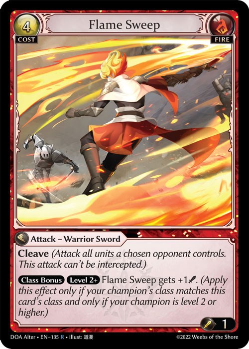 Flame Sweep [DOA Alter - 135]