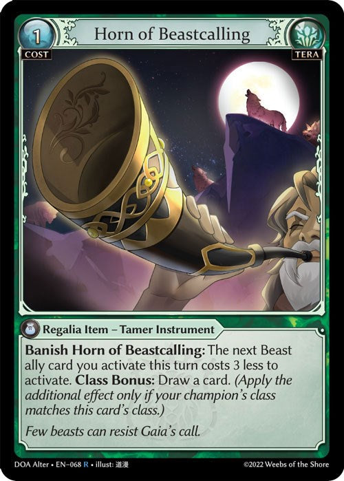Horn of Beastcalling [DOA Alter - 068]