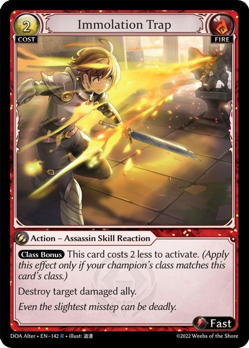 Immolation Trap [DOA Alter - 142]
