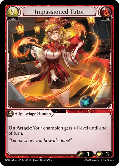 Impassioned Tutor [DOA Alter - 143]