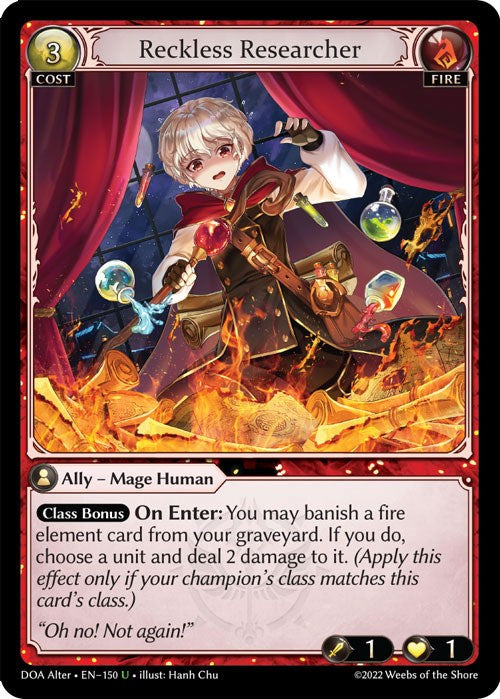 Reckless Researcher [DOA Alter - 150]