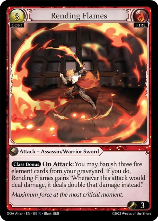 Rending Flames [R] - Dawn of Ashes Alter Edition