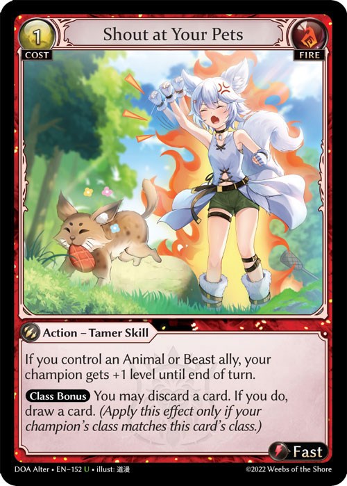 Shout at Your Pets [DOA Alter - 152]