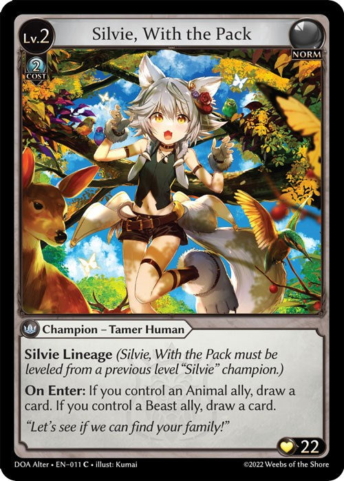 Silvie, With the Pack [DOA Alter - 011]