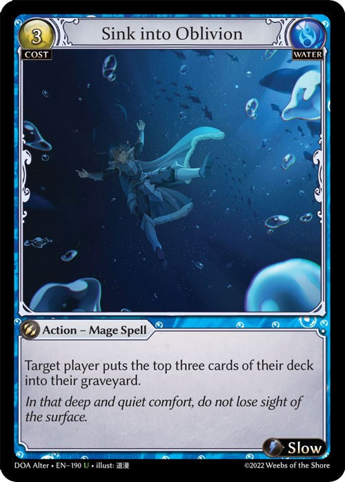 Sink into Oblivion [DOA Alter - 190]