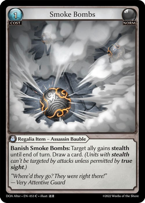 Smoke Bombs [DOA Alter - 053]