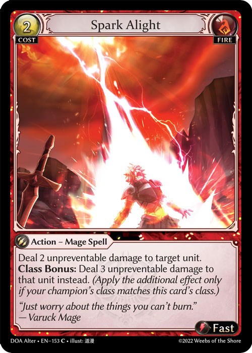 Spark Alight [DOA Alter - 153]