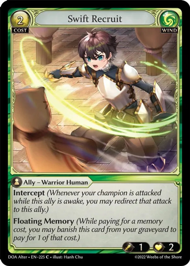 Swift Recruit [C] - Dawn of Ashes Alter Edition