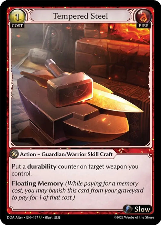 Tempered Steel [UC] - Dawn of Ashes Alter Edition