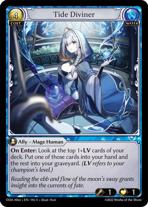 Tide Diviner [R] - Dawn of Ashes Alter Edition
