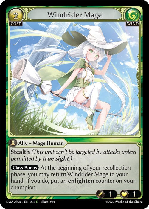 Windrider Mage [DOA Alter - 232]