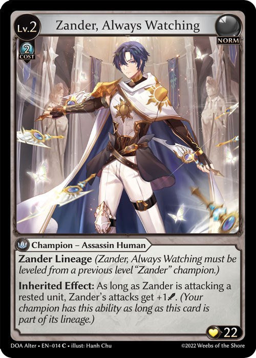Zander, Always Watching [DOA Alter - 014]