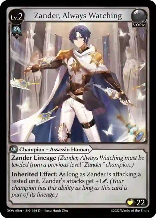Zander, Always Watching [C] - Dawn of Ashes Alter Edition