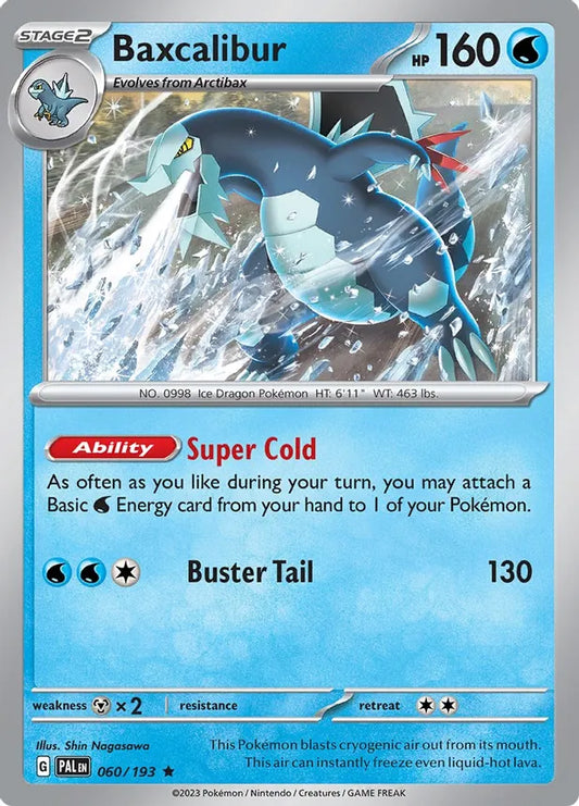 Baxcalibur [060/193] SV02: Paldea Evolved