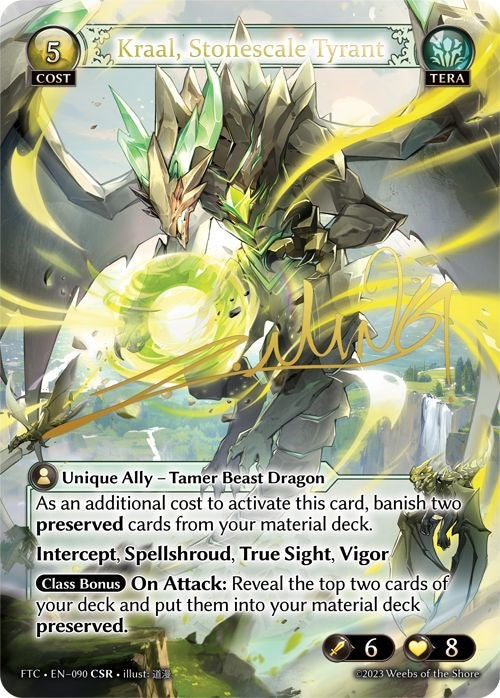 Kraal, Stonescale Tyrant (CSR) [FTC - 090]