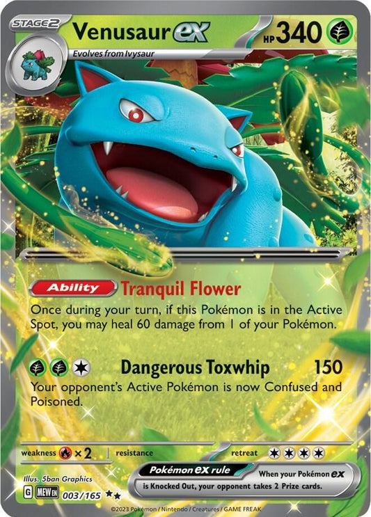 Venusaur ex [003/165] - SV: Scarlet & Violet 151
