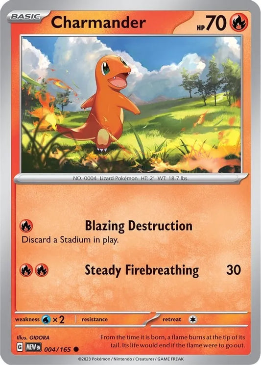 Charmander [004/165] SV: Scarlet and Violet 151
