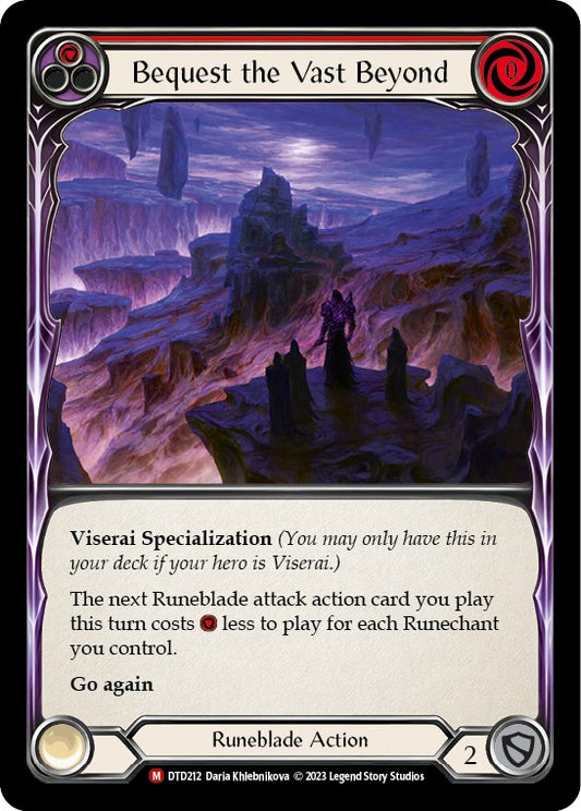 Bequest the Vast Beyond [DTD - DTD212]