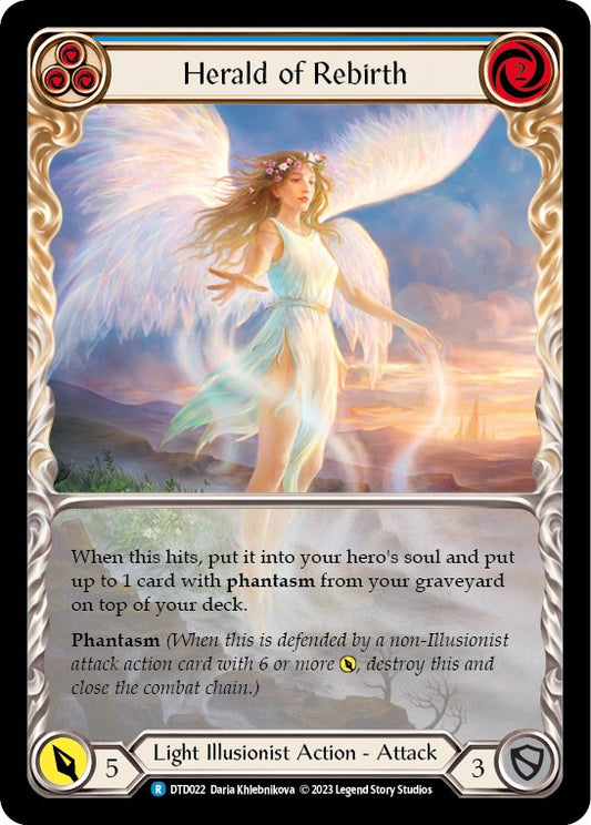 Herald of Rebirth (Blue) [DTD - DTD022]